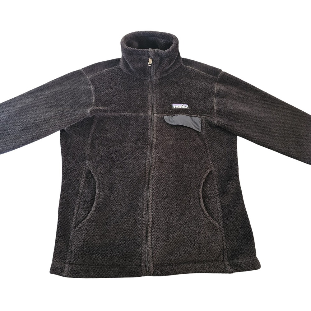 Patagonia Women's Full-Zip Re-Tool Jacket Size Small Black Polartec - Picture 9 of 10